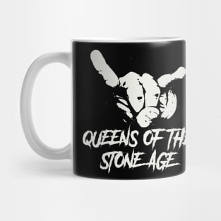 qotsa horn sign Mug